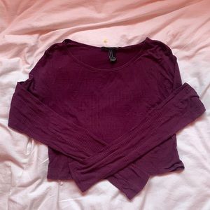 Cropped long sleeve